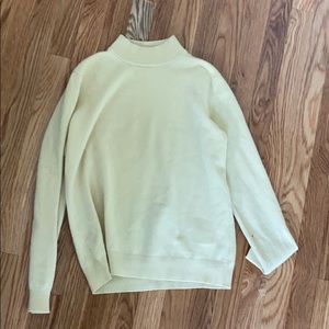 yellow turtleneck